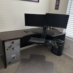 Sit to Stand Desk Arm