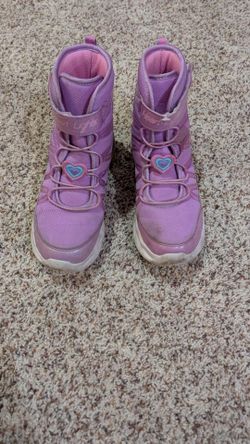 Kid girl sketchers winter boots