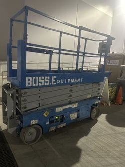 Genie 26 foot narrow, Electric scissor lift