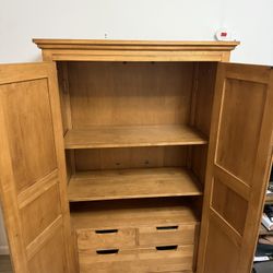 Wood Armoire