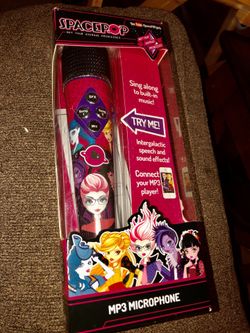 Brand new Space pop mp3 microphone