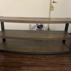 Wood TV Stand 
