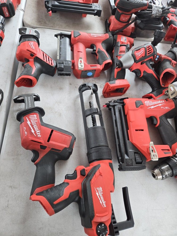 Milwaukee Tools. Sold Separately.