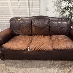 Italian Leather Sofa