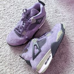 Womens Air Jordan 4 Retro "Canyon Purple"