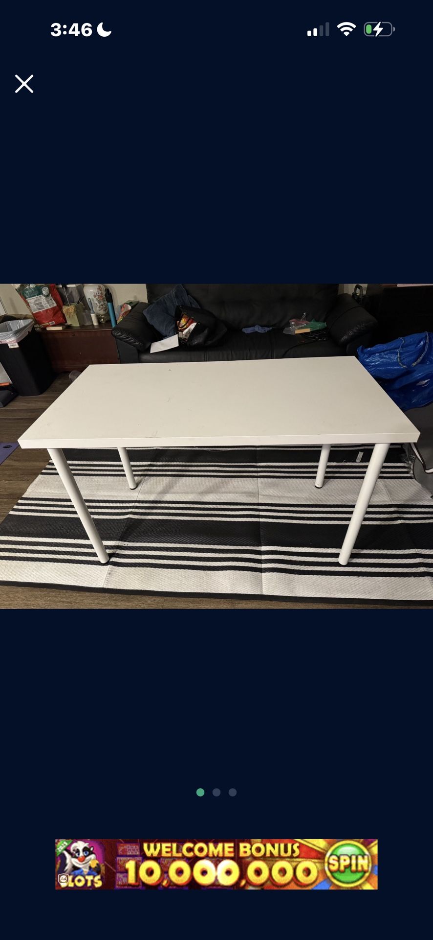 Ikea 47 X 23 Ikea desk 