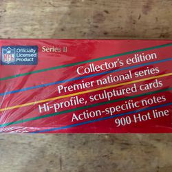 1990 NFL Action Packed Football Cards Series 2 Sealed Box