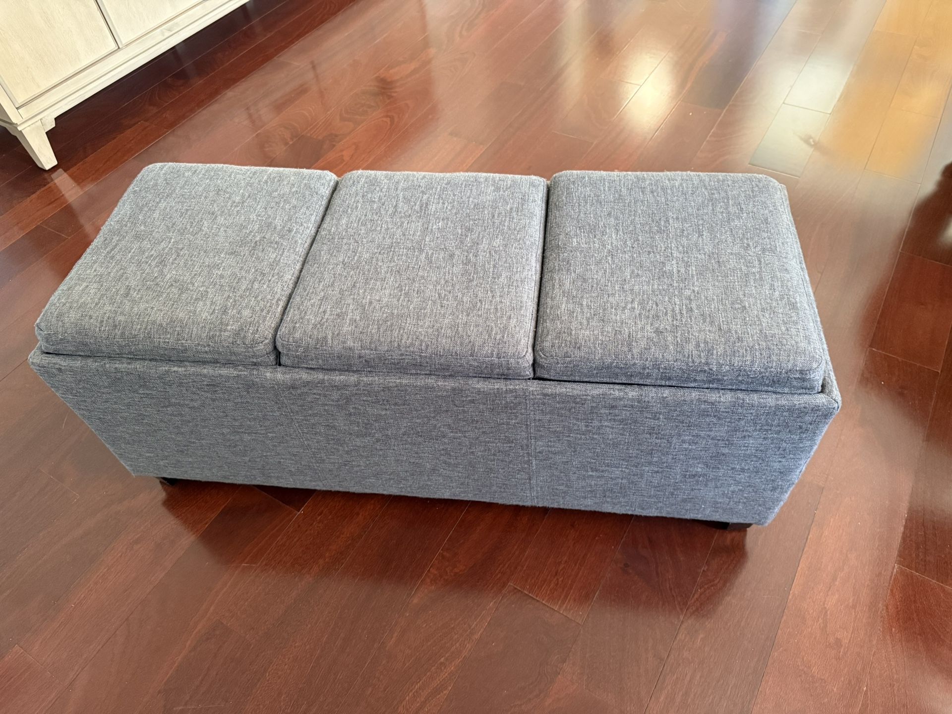 Grey Ottoman