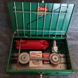 Vintage Coleman Two Burner Camping Stove