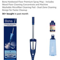 Great Deal Like New W Accessories Bona Premium Spray  Mop