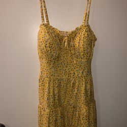 small yellow dress