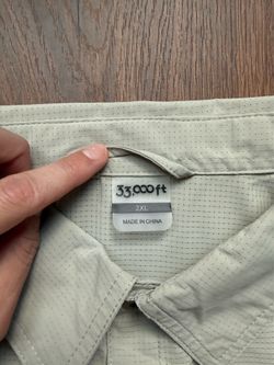 33,000ft Men’s 2XL Outdoor Fishing Hiking Shirt