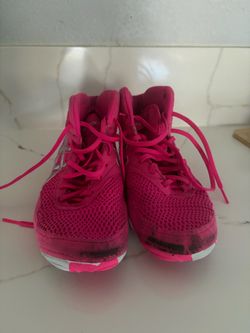 ASICS Womens Pink Wrestling Shoes -Size 7
