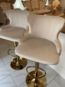 Set  Of 2 Bar Stools 