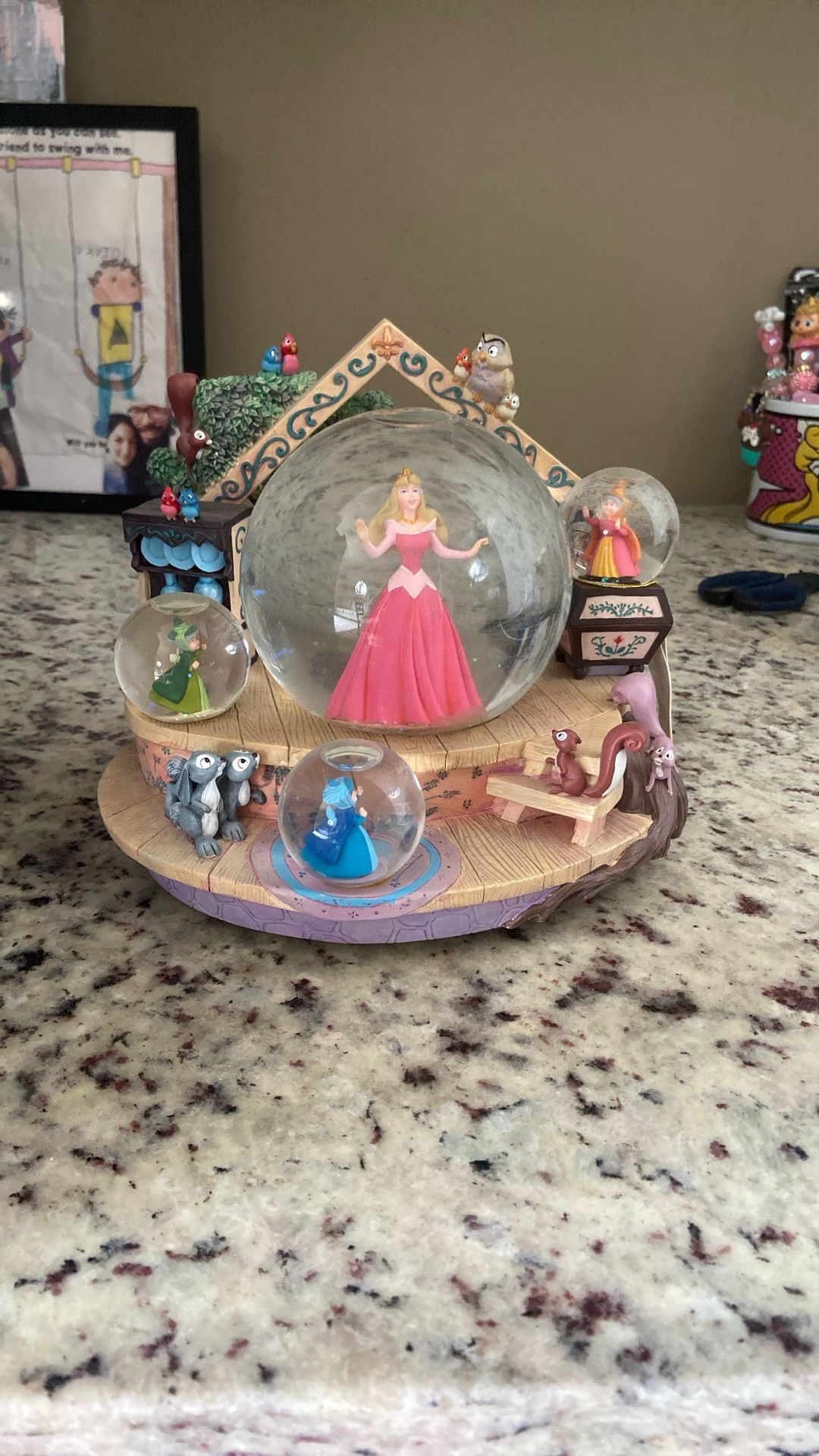 Sleeping Beauty Snow globe
