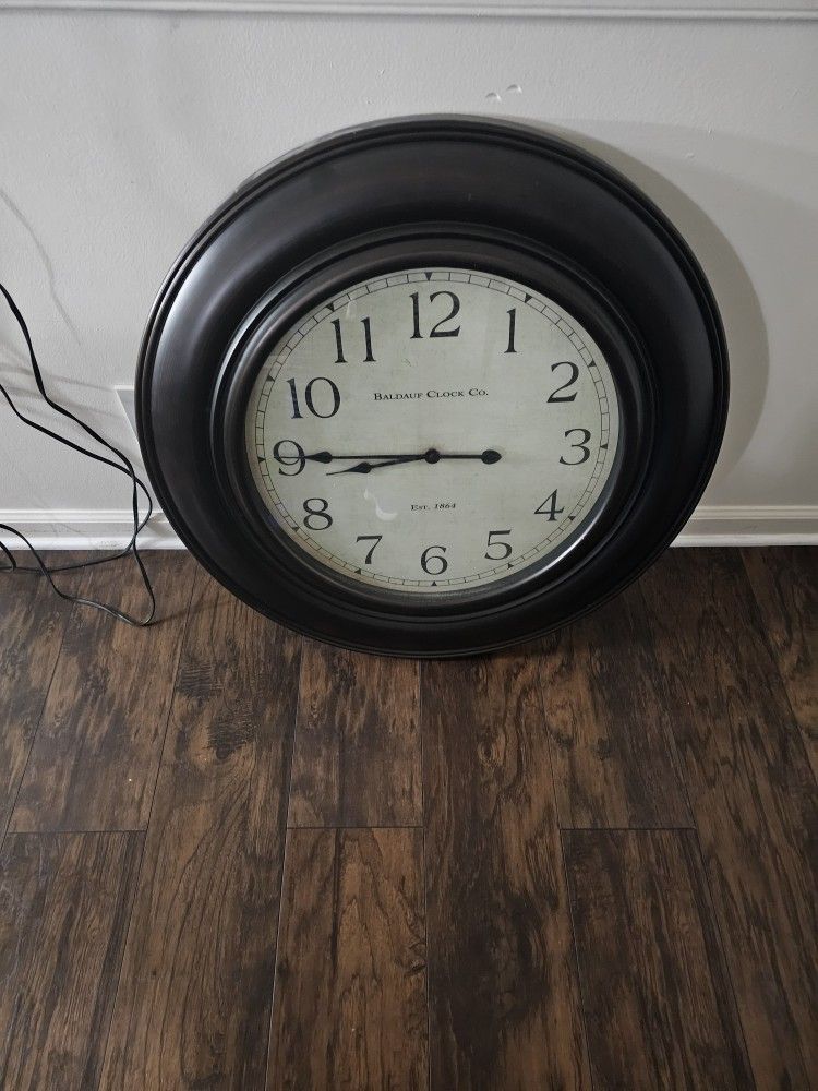 Big Wall Clock Great Condition Don't Need