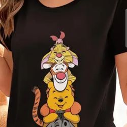 Winnie The Pooh And Friends Shirt Size Medium 