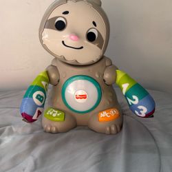 Fisher Price Linkimals Smooth Moves Sloth Interactive Baby Toy Music & Lights