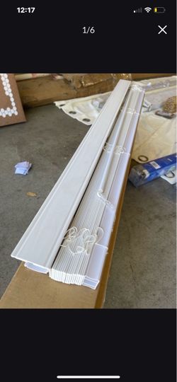 White blinds