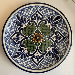 Talavera ceramic plate