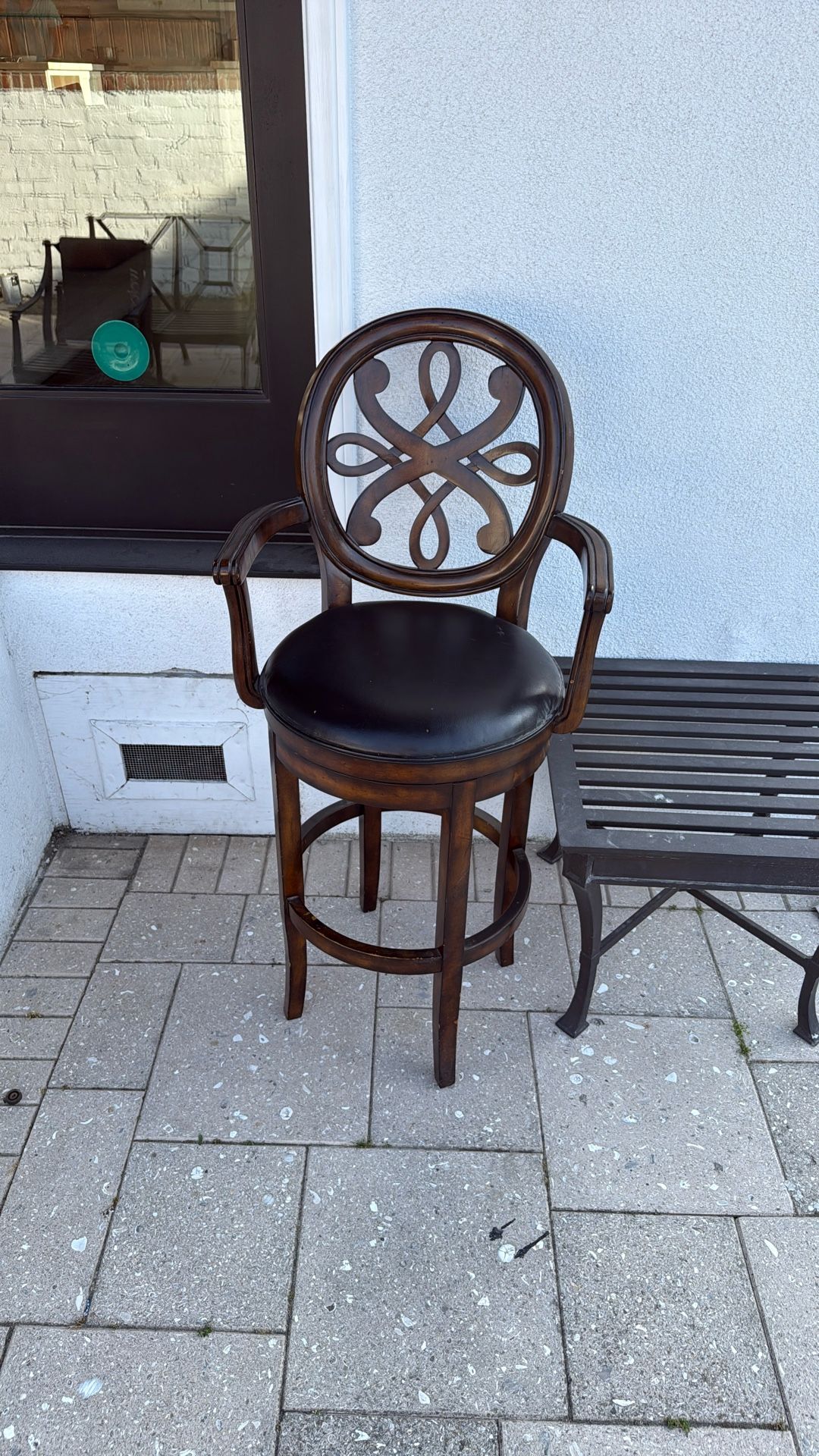 Wooden Bar Stools (x4)