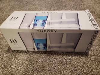 10 Vasos Nuevos En Caja $10