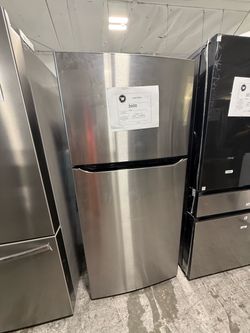 Stainless Steel Top Freezer Refrigerator