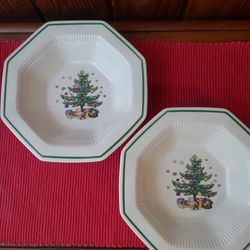 Nikko Christmastime Vegetable Serving Bowls