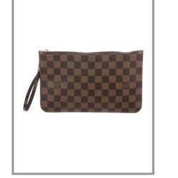 Louis Vuitton Damier Ebene Neverfull Pouch 