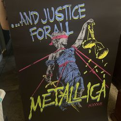 Metallica Large Poster