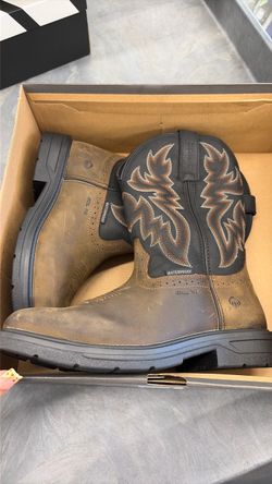 wolverine rancher level boots steal toe