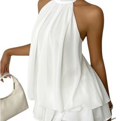 Halter Top Mini Dress