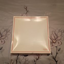 Coach Cream/ Off-White Large Gift Storage Box