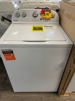 Whirpool Top Load Washer Take It Home $0 Initial Payment Read Description