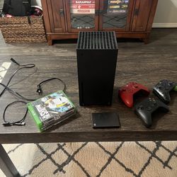 Xbox Series X with 1 TB External Drive