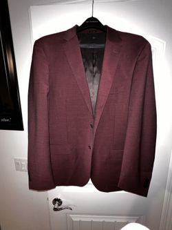 Maroon 2-Piece Suit