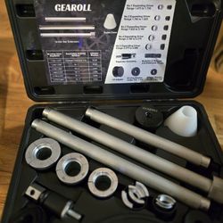 Universal camshaft bearing installation and removal tool kit. Similar tools are marketed under the "Performance Tool" brand with model number W89220.
