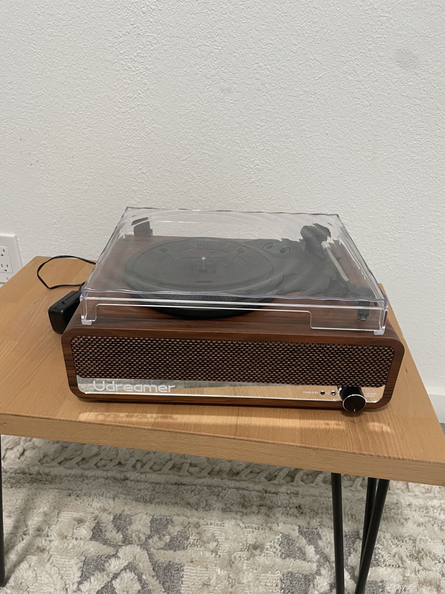 Record Player With Bluetooth Speaker