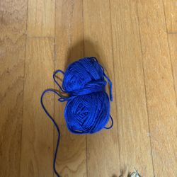 Royal Blue Yarn