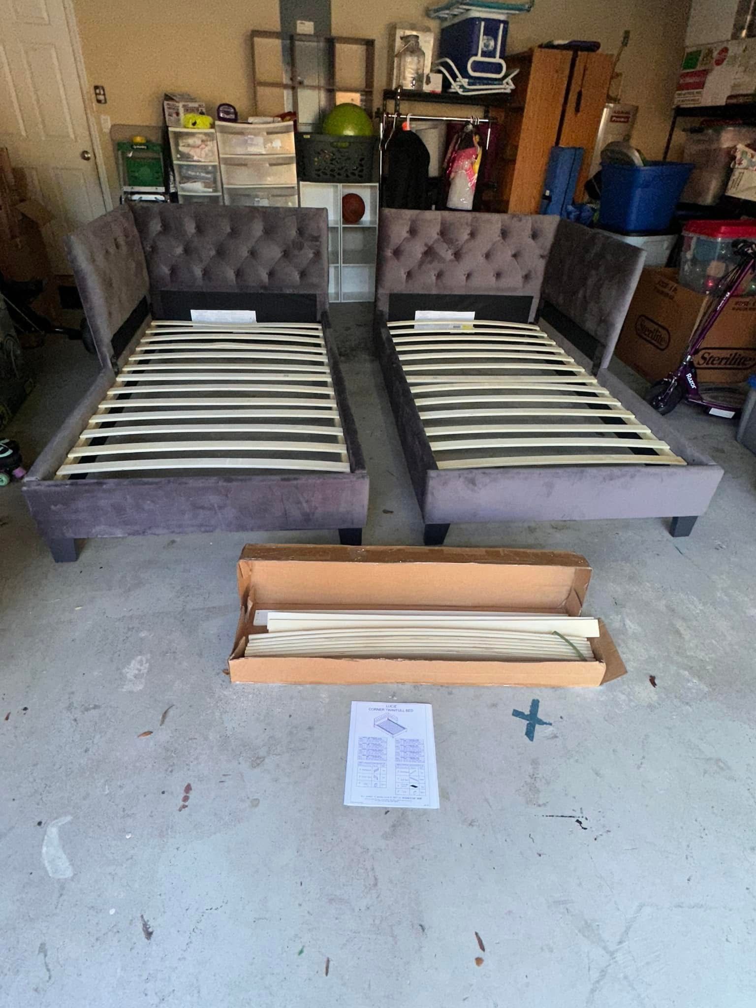 Twin Size Corner Beds