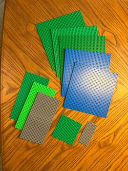 Lego Brand Play Baseplates (x10)