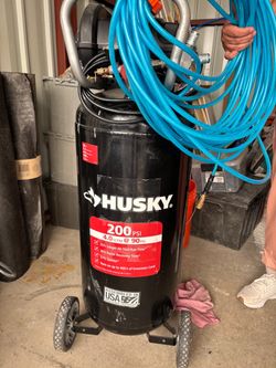 Husky 20-gallon air compressor (200 PSI)