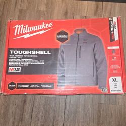 Milwaukee
Men's X-Large M12 12-Volt Lithium-Ion Cordless Tough Shell Gray Heated Jacket with (1) 3.0 Ah Battery and Charger
