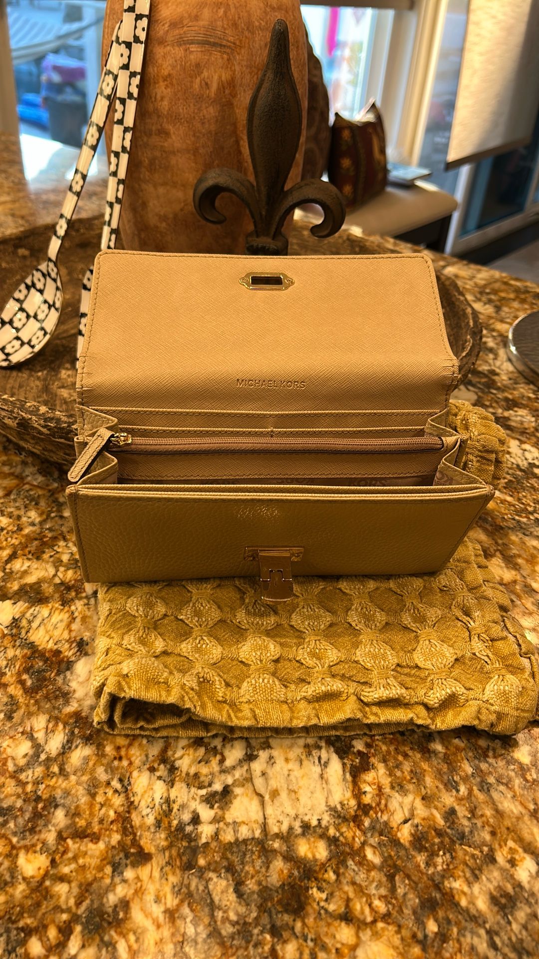 Michael Kors Tan Wallet