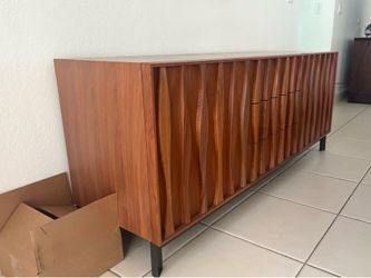 Long Wooden Cabinet / Credenza