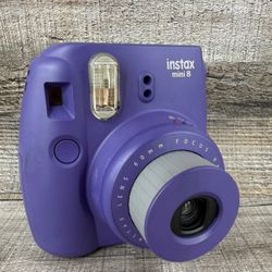 Fujifilm Instax Mini 8 Instant Film Camera Purple Works