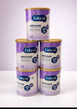 Enfamil Gentlease Infant Formula Cans – New & Sealed