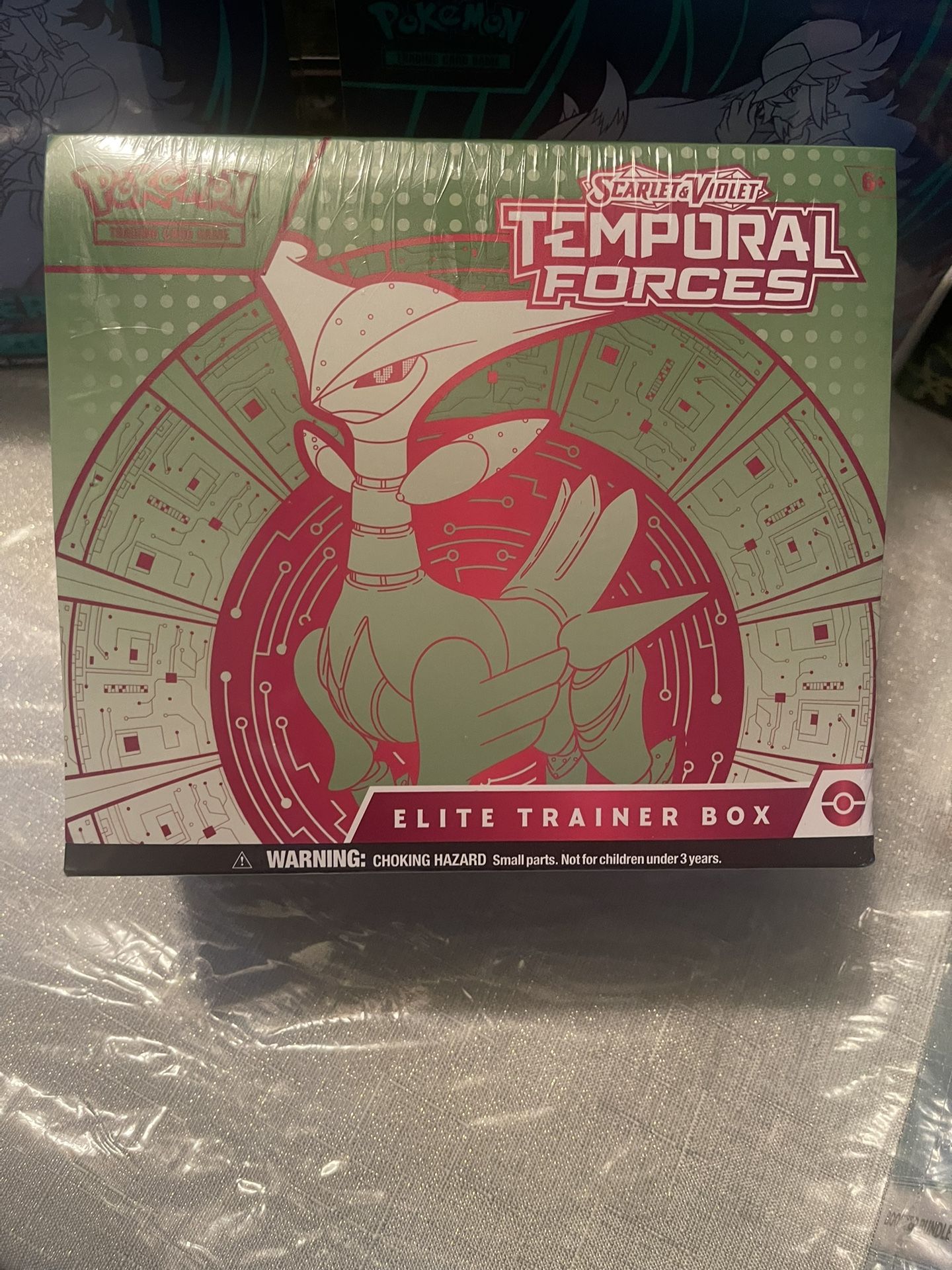 Temporal Forces Elite Trainer Box - Iron Leaves ETB - Pokemon TCG New & Sealed