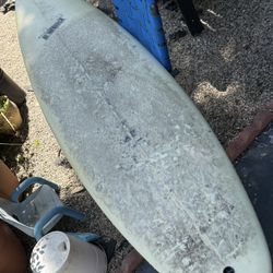 7'6 Channel Islands hard top surfboard