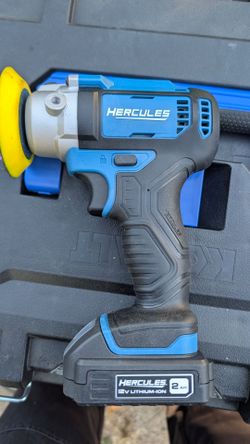Cordless Variable-Speed Polisher/Sander with battery